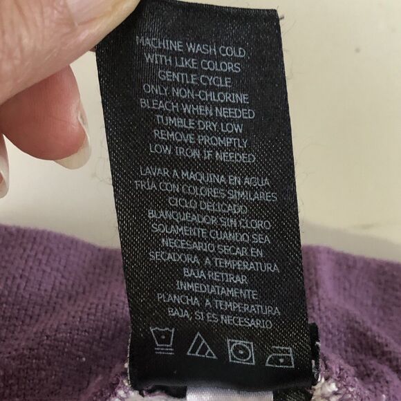 Disney Womens Minnie Mouse Pajama JoggerPants Pockets Purple Size Medium - Picture 14 of 16